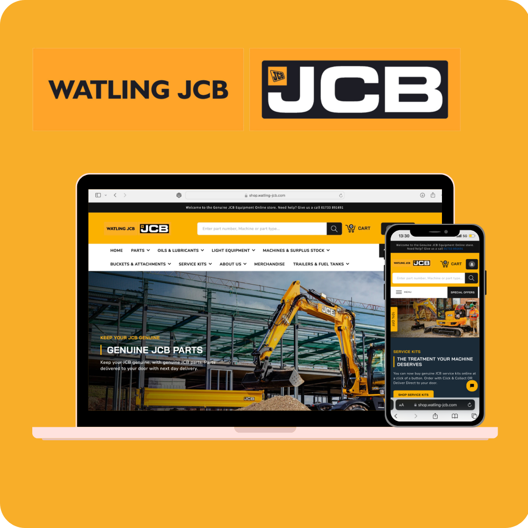 Watling JCB e-commerce store screenshot